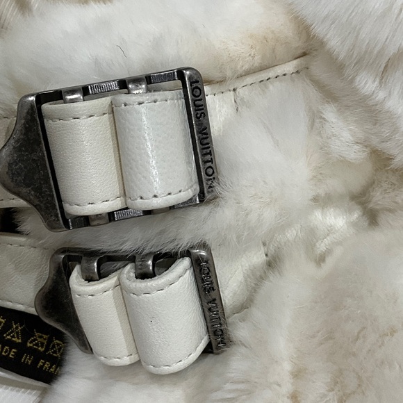 Louis Vuitton Rabbit Fur and Leather Vest - Picture 2 of 10